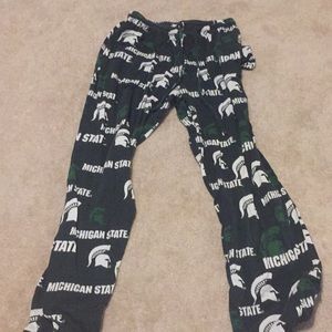 Michigan state pajama pants